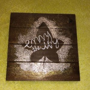 Alpha Phi Custom Hanging frame.